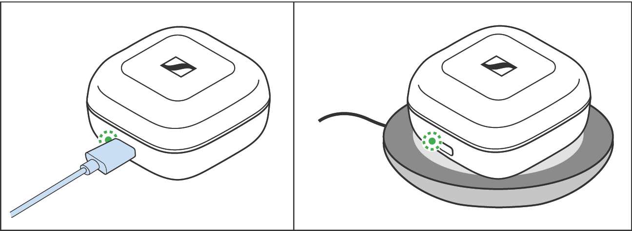 LED Anzeige Ladebox mit Kabel