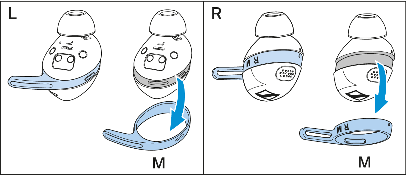 M-Finne entfernen