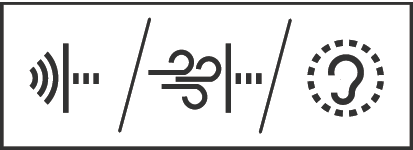 Symbol ANC Transparenz