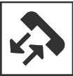 Symbol Anruf annehmen beenden