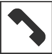 Symbol Telefon Anruf annehmen