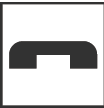 Symbol Telefon Anruf beenden
