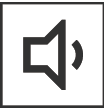 Symbol Lautstaerke niedriger