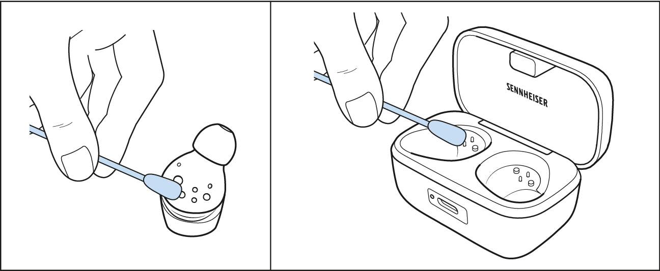 Cleaning_charging contacts